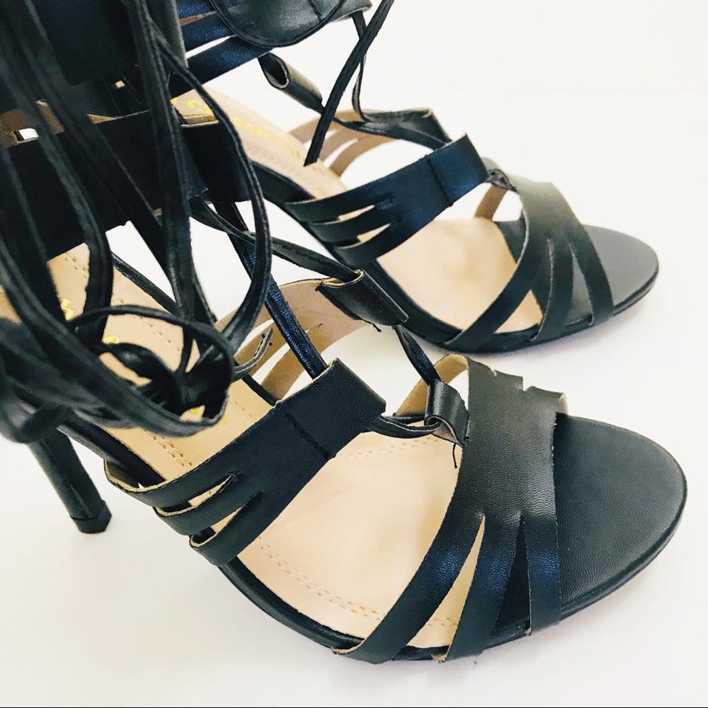 Lace up Gladiator Heels - Picture 4 of 8